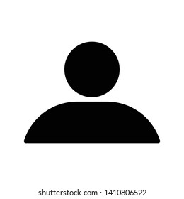 Profile icon vector design template