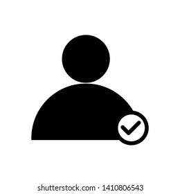 Profile icon vector design template