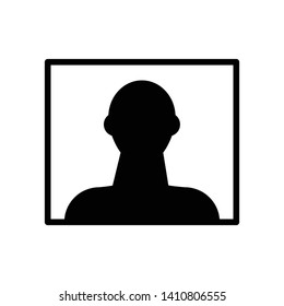 Profile icon vector design template