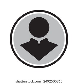 Profilsymbol Vektorillustration Design Vorlage