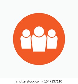 Profile Icon - Vector Sign and Symbol for Design, Presentation, Website or Apps Elements. 