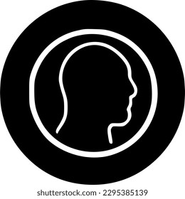 profile icon vector symbol design illustration