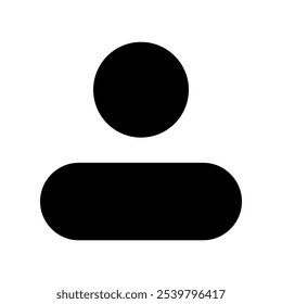 Ilustración de diseño de símbolo de Vector de icono de Perfil