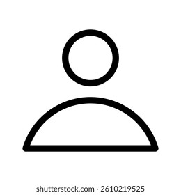 Profile Icon Vector Symbol Design Illustration