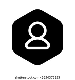 Ilustración de diseño de símbolo de Vector de icono de Perfil