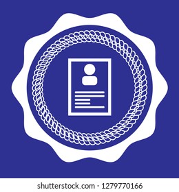 Profile icon,emblem, label, badge,sticker, logo. Designed for your web site design, logo, app, UI