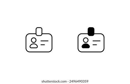 Profile icons set vector stock illustration
