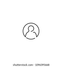 Profile Line Icon