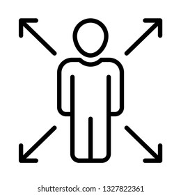 profile line icon