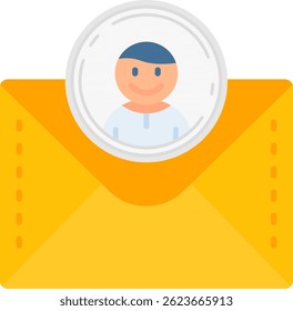 Profile Line vector Icon Design