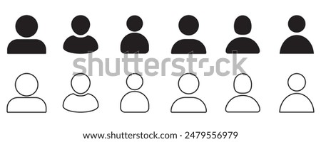 profile, login icon vector file