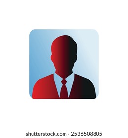 Profile man icon eps file