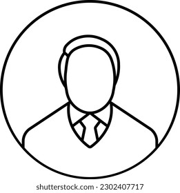 profile man user account people Outline