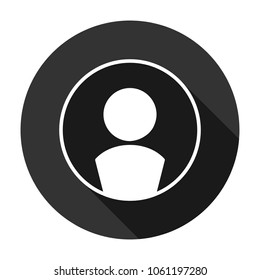 profile man vector icon sign