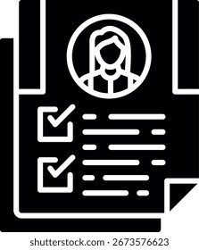 Perfil Nuevo Vector de diseño de iconos creativos