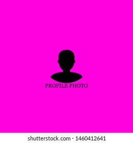 profile photo icon sign signifier vector