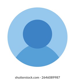 profile picture flat icon editable vektor