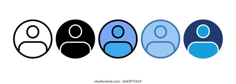 Elemento De Ícone De Imagem De Perfil Para Design