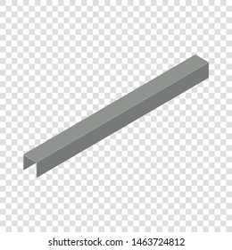 Profile plasterboard icon. Isometric illustration of profile plasterboard vector icon for web