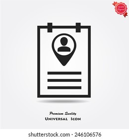 profile resume icon