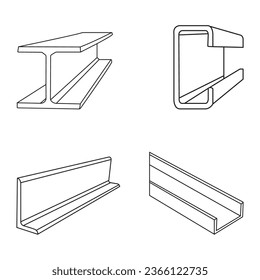 Profile steel icon vector illustration design