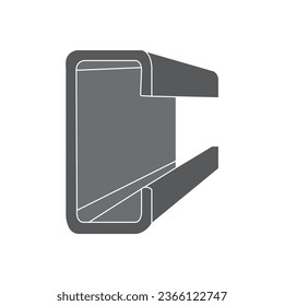 Profile steel icon vector illustration design