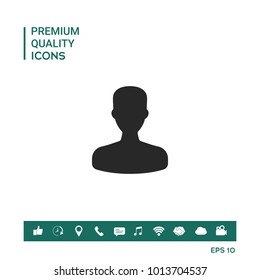 Profile, User icon.