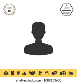 Profile, User icon.