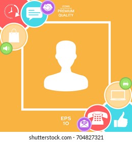 Profile, User icon.