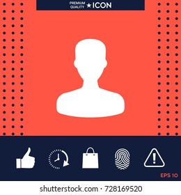 Profile, User icon.