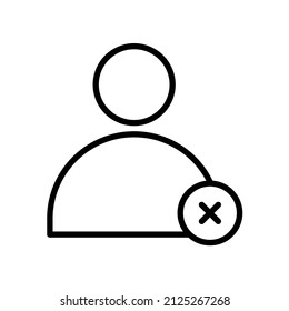 icono de usuario de perfil utilizando un estilo plano