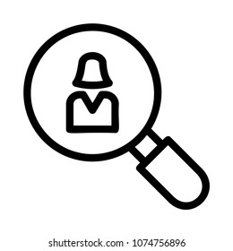  profile user magnifier 