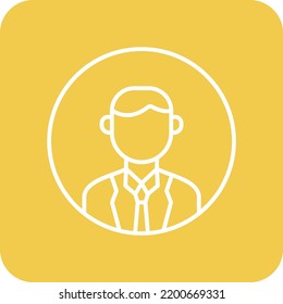 Profile vector icon. Can be used for printing, mobile and web applications.