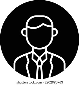 Profile vector icon. Can be used for printing, mobile and web applications.