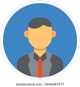 Profile vector icon. Can be used for printing, mobile and web applications.