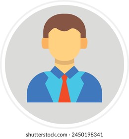 Profile vector icon. Can be used for printing, mobile and web applications.