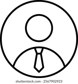 Profile vector icon. Can be used for printing, mobile and web applications.