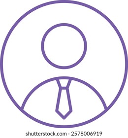 Profile vector icon. Can be used for printing, mobile and web applications.