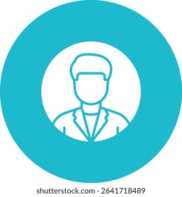 Profile vector icon. Can be used for printing, mobile and web applications.