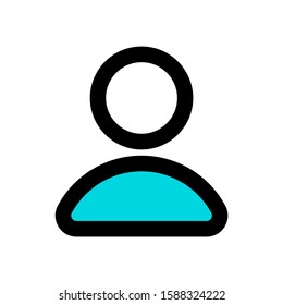 Profile Vector icon in here