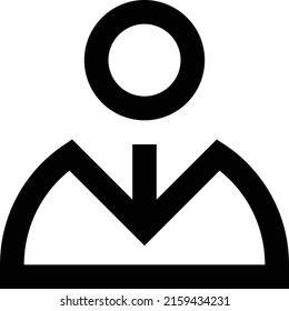 Profile Vector illustration on a transparent background.Premium quality symmbols.Stroke vector icon for concept and graphic design.