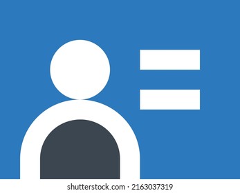 Profile Vector illustration on a transparent background.Premium quality symbols.Glyphs vector icon for concept and graphic design.