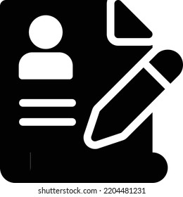 profile Vector illustration on a transparent background. Premium quality symmbols. Glyphs vector icons for concept and graphic design. 
