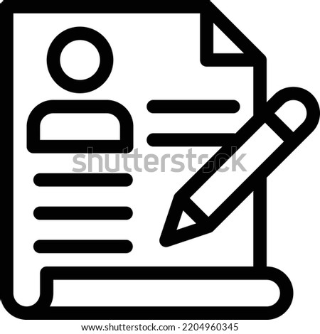 profile Vector illustration on a transparent background. Premium quality symmbols. Thin line vector icons for concept and graphic design.