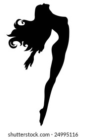 Curvy Woman Silhouette Images, Stock Photos & Vectors | Shutterstock