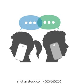 profiles of people and mobile communication
