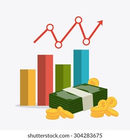 Profit business design, vector illustration eps 10.