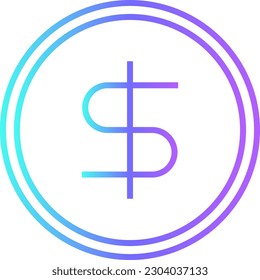 Profit Business and office icon with blue duotone style. money, growth, increase, investment, chart, stock, progress. Vector illustration