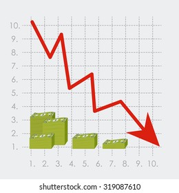 Profit concept with creative icons design, vector illustration eps 10