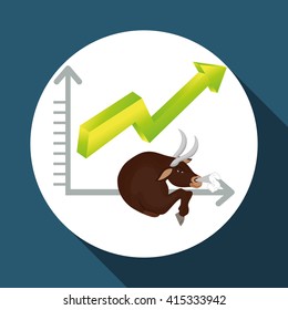 Profit design, money and finance concept